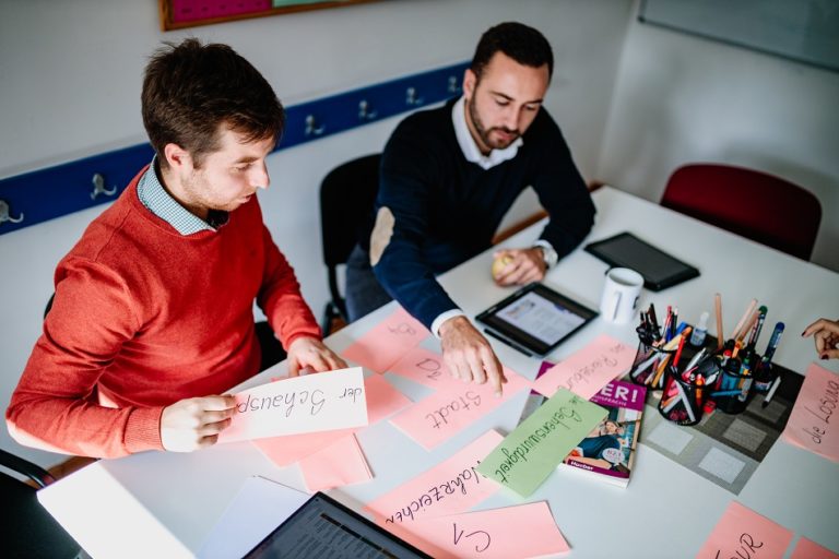 Quizlet sistem za učenje reči - mein und dein
